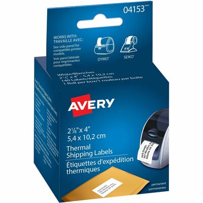 Avery Thermal Label Printer 2 1/8x4" Shipping Label