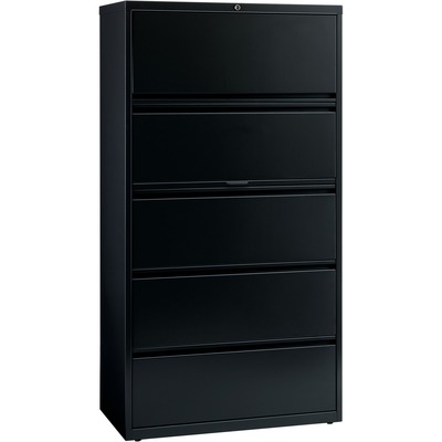 Lorell Fortress Series Lateral File w/Roll-out Posting Shelf