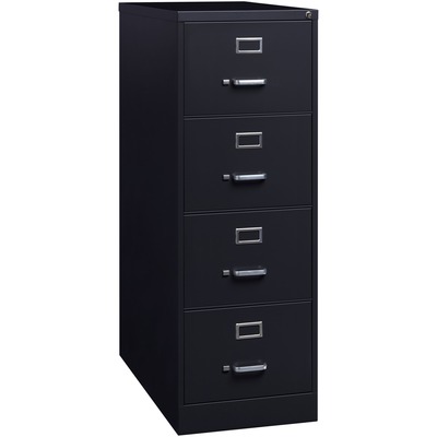 Lorell Fortress Series 26-1/2" Commercial-Grade Vertical File Cabinet