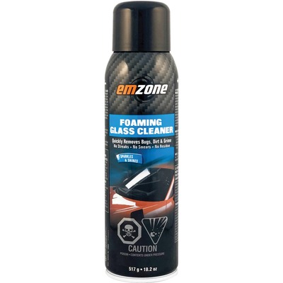 Emzone High Performance Foaming Glass Cleaner - Spray - 517 g - 1 Each