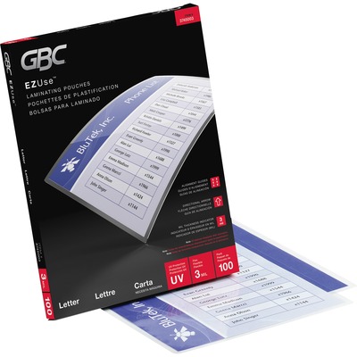 GBC EZUse Thermal Letter-size 3m Laminating Pouch