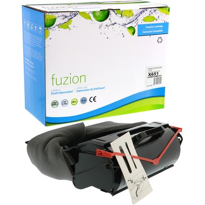 fuzion - Alternative for Lexmark X651H11A Remanufactured Toner - Black