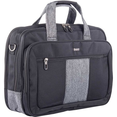 bugatti Carrying Case (Briefcase) for 17.3" - Black, Gray