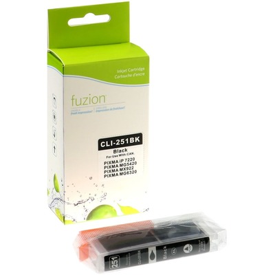 fuzion High Yield Inkjet Ink Cartridge - Alternative for Canon CLI-251XL - Black - 1 Each