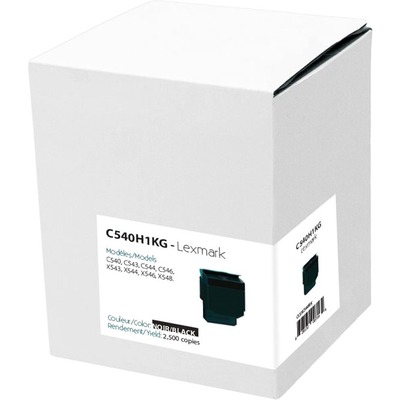 Premium Tone Toner Cartridge - Alternative for Lexmark C540H1KG - Black - 1 Each