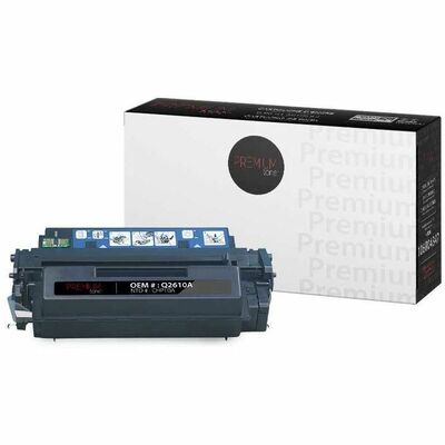 Premium Tone Toner Cartridge - Alternative for HP - Black - 1 Each