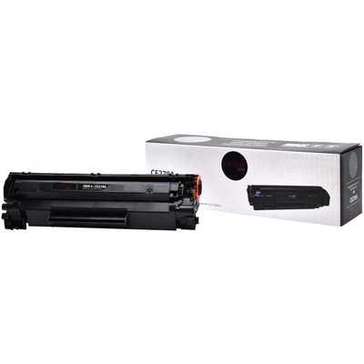 Premium Tone Toner Cartridge - Alternative for HP - Black - 1 Each