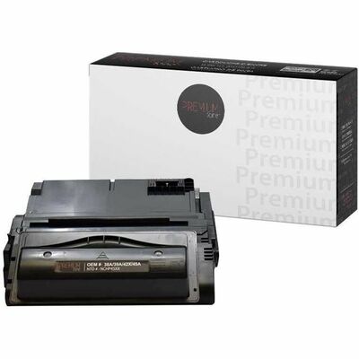 Premium Tone Toner Cartridge - Alternative for HP - Black - 1 Each