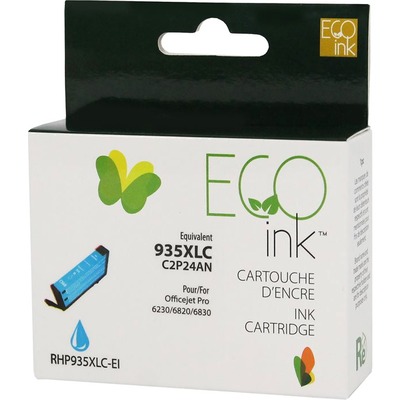 Eco Ink Inkjet - Remanufactured for Hewlett Packard C2P24AN - Cyan