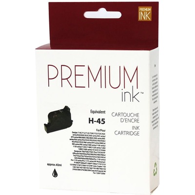 Premium Ink Remanufactured Inkjet Ink Cartridge - Alternative for HP - Black - 1 Each