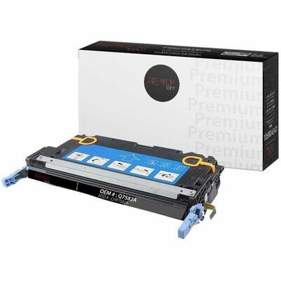 Premium Tone Toner Cartridge - Alternative for HP Q7582A - Yellow - 1 Pack