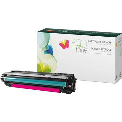 EcoTone Toner Cartridge - Remanufactured for Hewlett Packard CE743A / 307A / 743A / 43A - Magenta