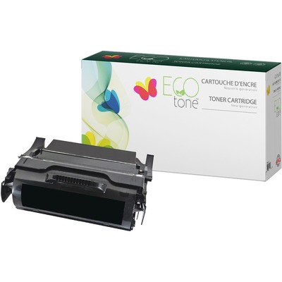 EcoTone Toner Cartridge - Remanufactured for Lexmark T650H84G - Black