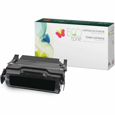 EcoTone Toner Cartridge - Remanufactured for Lexmark T650H11A - Black