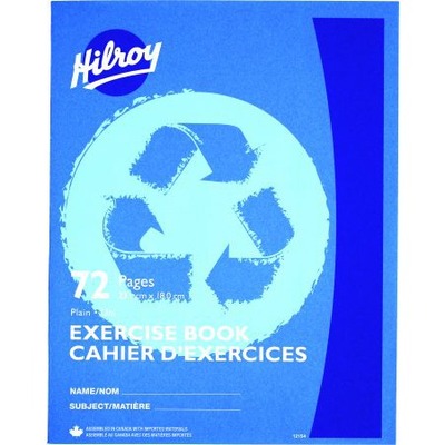 Hilroy Recycled Stitchbook, 72 pages, Plain Paper