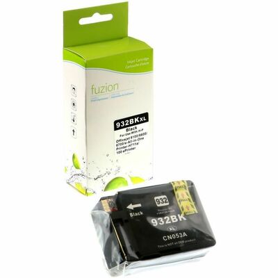 Fuzion Inkjet Ink Cartridge - Alternative for HP 932XL - Black Pack