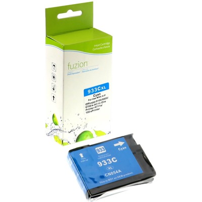 Fuzion Inkjet Ink Cartridge - Alternative for HP 933XL - Cyan Pack