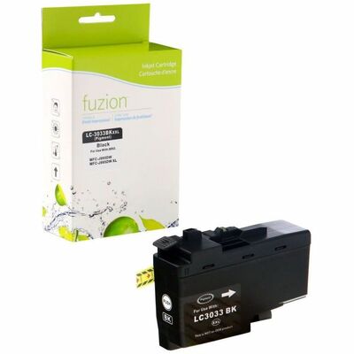 Fuzion Inkjet Ink Cartridge - Alternative for Brother (LC3033BK) - Black Pack