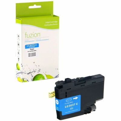 Fuzion Inkjet Ink Cartridge - Alternative for Brother (LC3037C) - Cyan Pack