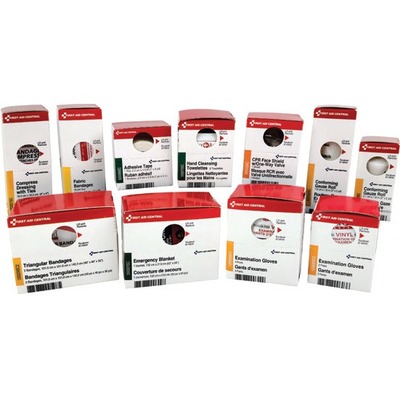First Aid Central Fabric Bandages (1" x 3"), 40 per Box