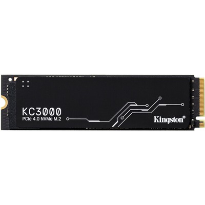 Kingston KC3000 4 TB Solid State Drive - M.2 2280 Internal - PCI Express NVMe (PCI Express NVMe 4.0 x4) - Black