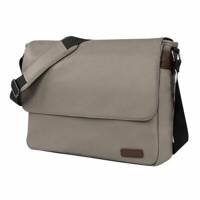 bugatti Carrying Case (Messenger) for 15.6" Notebook - Gray