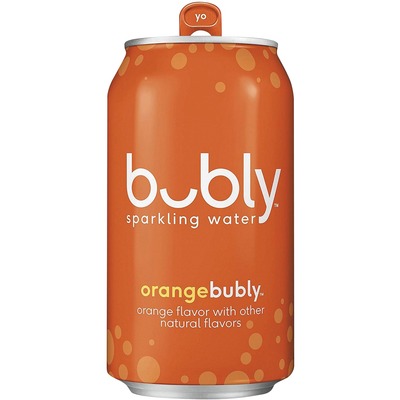 bubly Sparkling Water Orange
