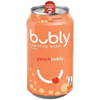 bubly Sparkling Water Peach