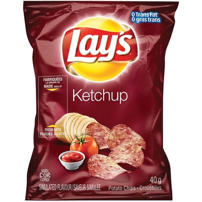 Lays Ketchup Potato Chips