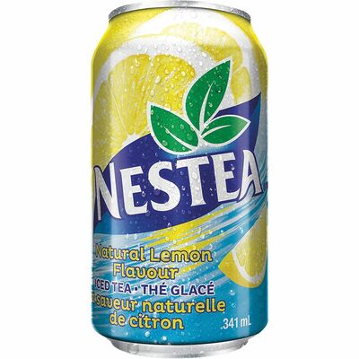 Nestle Nestea Natural Lemon Flavour Ice Tea Can