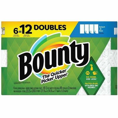 Bounty Select-A-Size Sheets