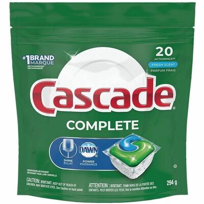 Cascade Complete ActionPacs - Fresh Scent