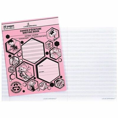 Louis Garneau Small Interlined Exercise Book