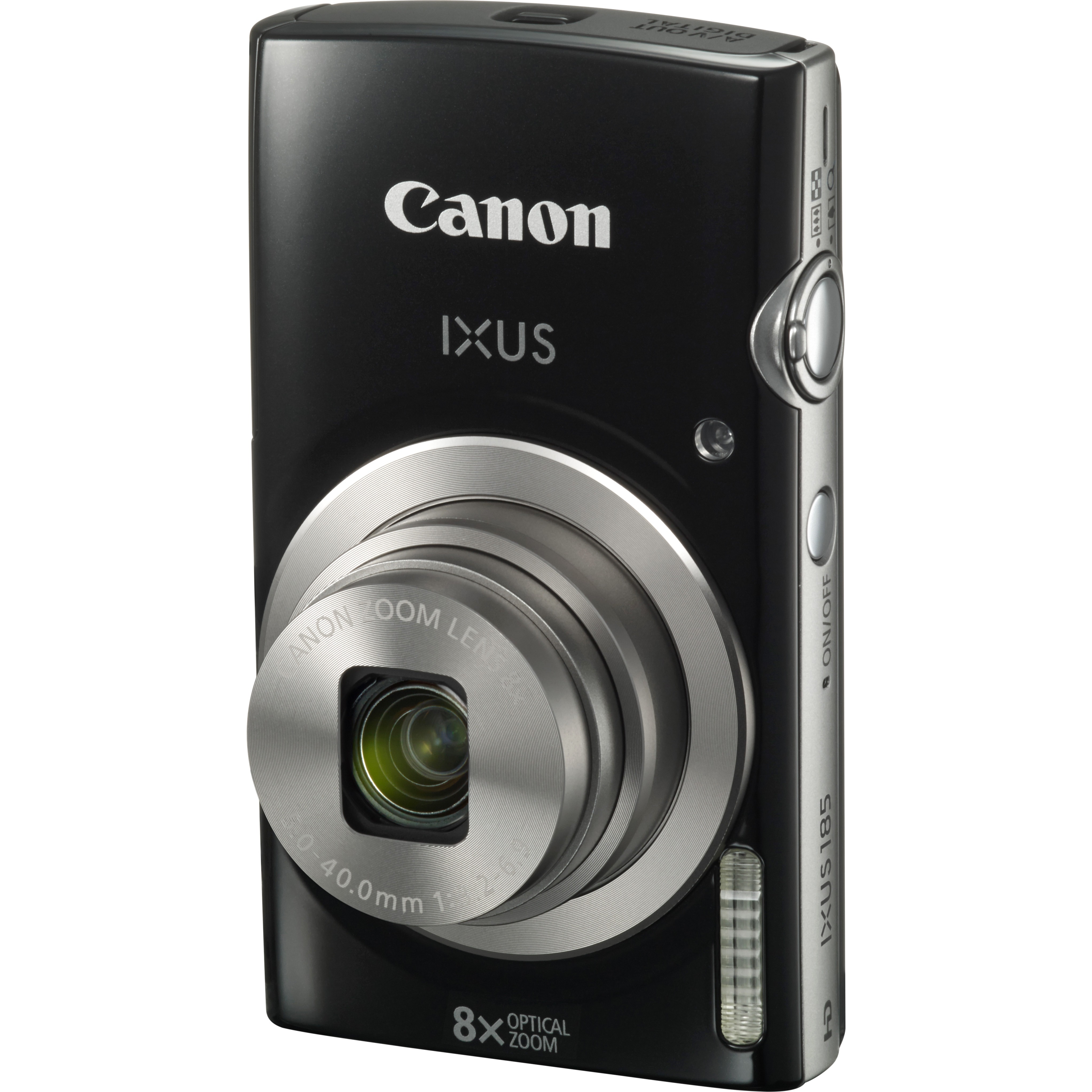 Canon IXUS 185 Camera Black (IXUS185BK) Ascent NZ