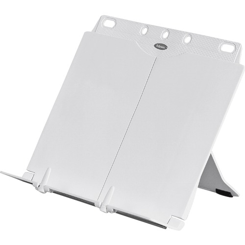 Booklift Copyholder - Platinum - 9.63" (244.60 mm) Height x 11.63" (295.40 mm) Width x 6" (152.40 mm) Depth - Platinum - Plastic