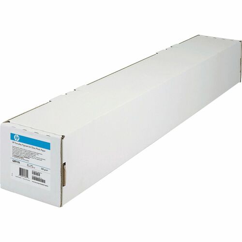 HP Heavyweight Coated Paper - 90 Brightness - 93% Opacity - A0 - 36" x 100 ft - 35 lb Basis Weight - Matte - 1 / Roll - Heavyweight - White