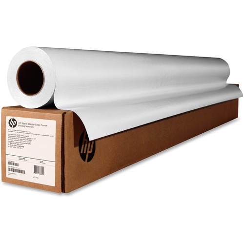 HP Heavyweight Coated Paper - 90 Brightness - 93% Opacity - 60" x 100 ft - Matte - White - 1 / Roll