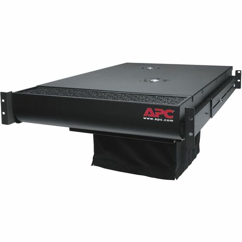 APC by Schneider Electric ACF001 Airflow Cooling System - 503 CFM - Black - 3500 W - Black - 2U - 120 V - 2 A - 240 W