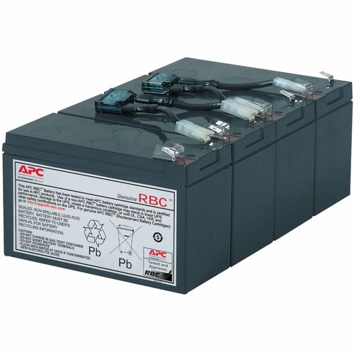 APC by Schneider Electric Replacement Battery Cartridge #8 with 2 Year Warranty - 7000 mAh - 12 V DC - Lead Acid - Hot Swappable - 3 Year Minimum Battery Life - 5 Year Maximum Battery Life
