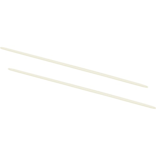 ACCO® Data Posts, 8 1/2" Size, 6" Capacity, 2 per Set - 6" Maximum Capacity - Data Binder - White - Nylon - 20 / Pack