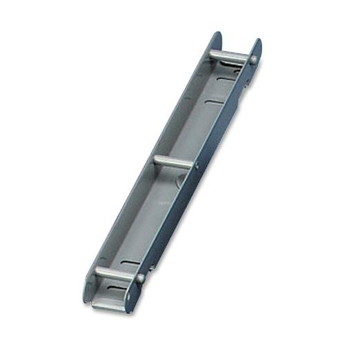 Master Products Steel Catalog Rack Post Section - 1" Maximum Capacity - Post Binder - Gray - Stainless Steel - 1 Each