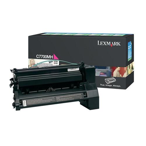 Lexmark Toner Cartridge - Laser - High Yield - 10000 Pages - Magenta - 1 Each