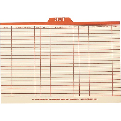 Smead 1/5 Tab Cut Legal Recycled Top Tab File Folder - 8 1/2" x 14" - 1" Expansion - Top Tab Location - Assorted Position Tab Position - Manila - Manila - 10% Recycled - 100 / Box
