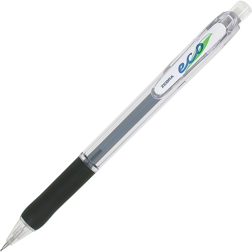 Zebra Pen Jimnie Retractable Mechanical Pencils - 0.5 mm Lead Diameter - Refillable - Black Barrel - 1 Each