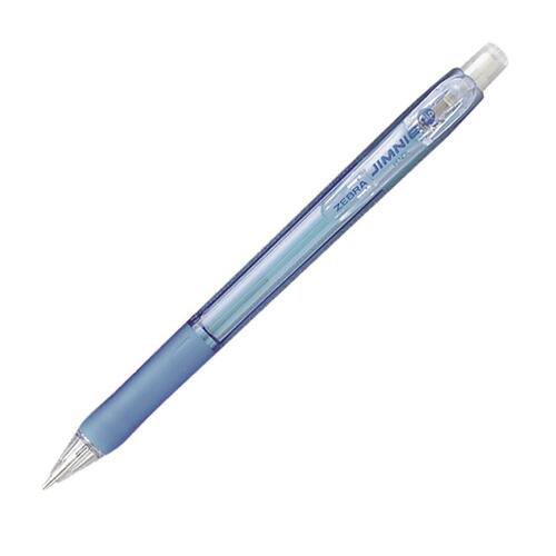 Zebra Pen Jimnie Clip Mechanical Pencil - 0.5 mm Lead Diameter - Refillable - Blue Barrel - 1 Each