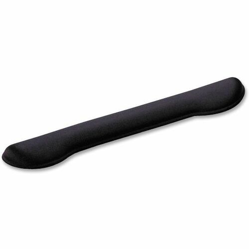 Compucessory Soft Skin Gel Wrist Rest - 18" (457.20 mm) x 3" (76.20 mm) x 1" (25.40 mm) Dimension - Black - Gel Base, Rubber - Stain Resistant - 1 Pack - Mouse & Keyboard Wrist Rests - CCS23719