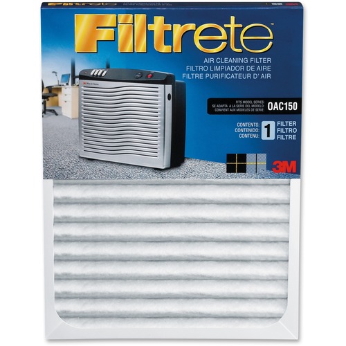 Filtrete Replacement Air Filter - Activated Carbon - For Air Purifier - Remove Odor - 11" (279.40 mm) Height x 23.50" (596.90 mm) Width x 1.13" (28.58 mm) Depth