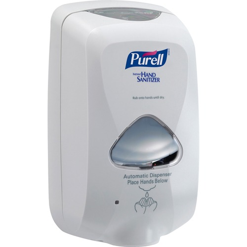 PURELL® TFX Touch-free Sanitizer Dispenser - Automatic - 1.27 quart Capacity - Support 3 x C Battery - Gray - 1 Each