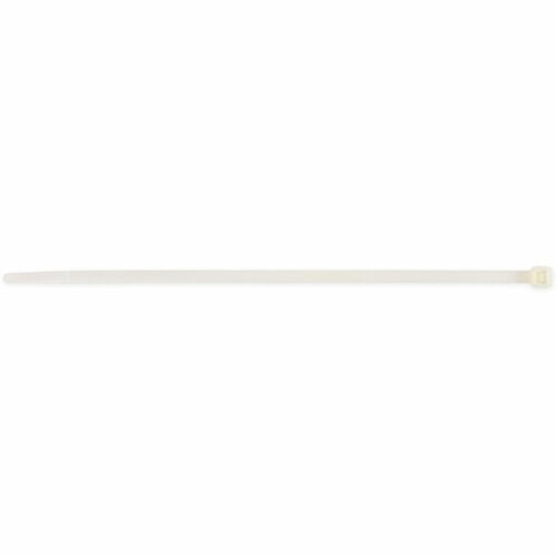 Tatco Tamper-proof Cable Ties - Cable Tie - Natural - 1000 - 8" Length