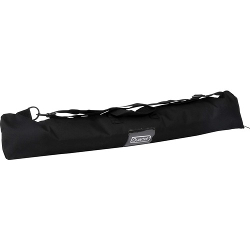 Quartet Carrying Case Presentation Easel - Black - Water Resistant, Stain Resistant - Nylon, Vinyl Interior - Handle, Shoulder Strap - 1.50" (38.10 mm) Height x 38.20" (970.28 mm) Width x 6.50" (165.10 mm) Depth - 1 Pack